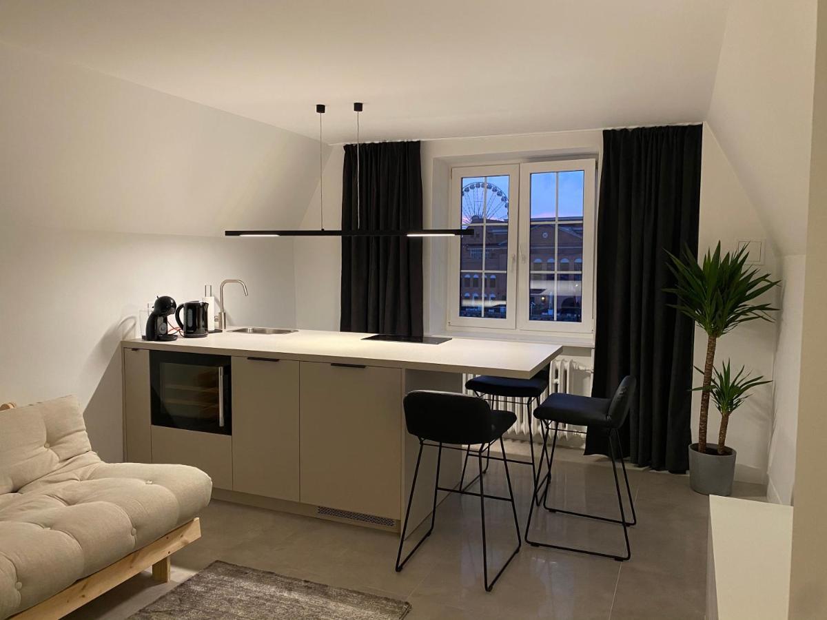 그단스크 Apartament West - Targ Rybny 아파트 외부 사진
