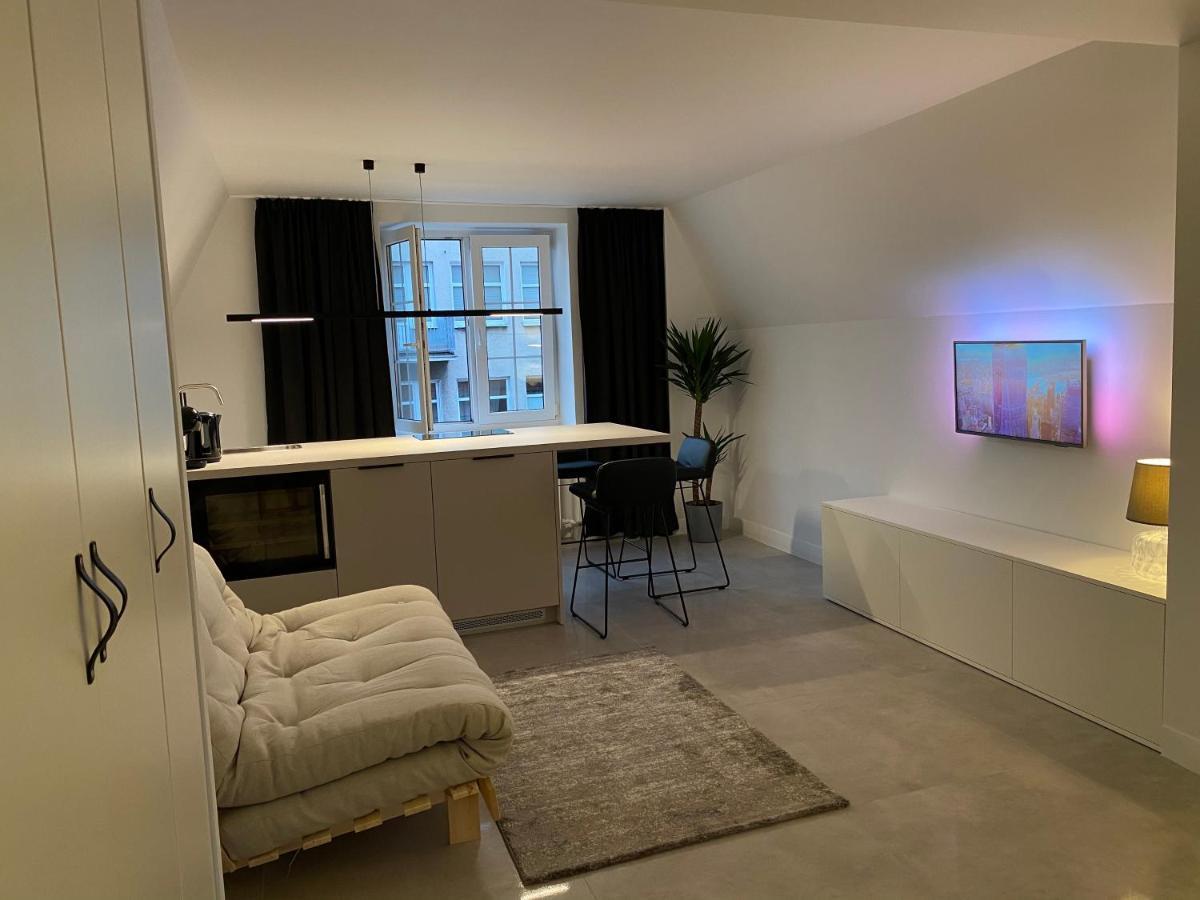 그단스크 Apartament West - Targ Rybny 아파트 외부 사진