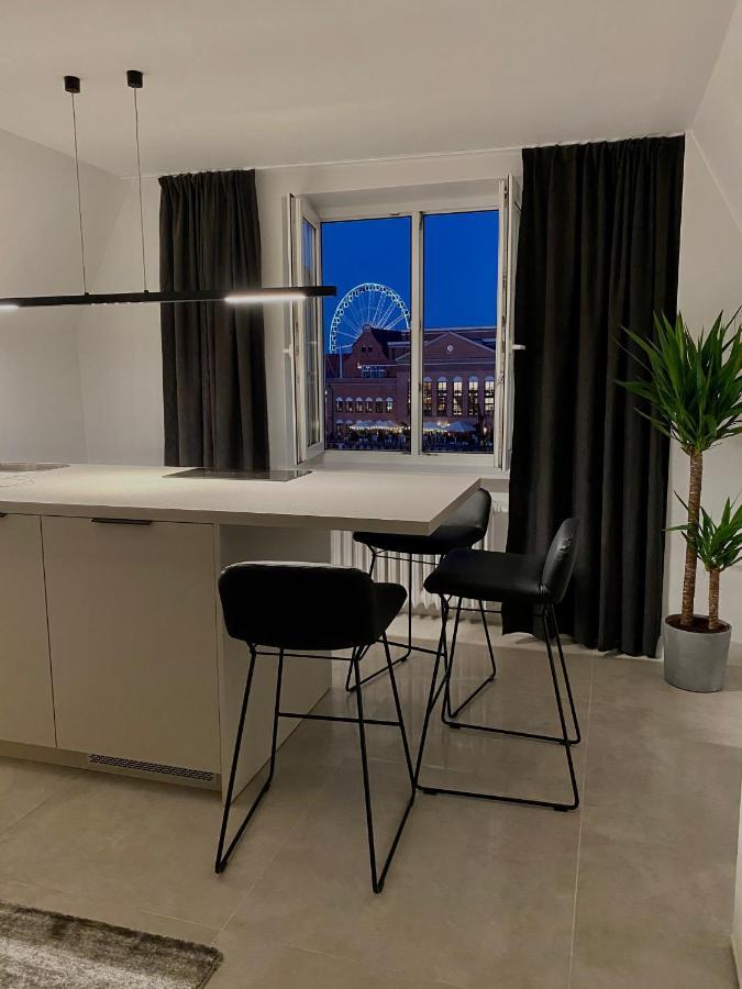 그단스크 Apartament West - Targ Rybny 아파트 외부 사진